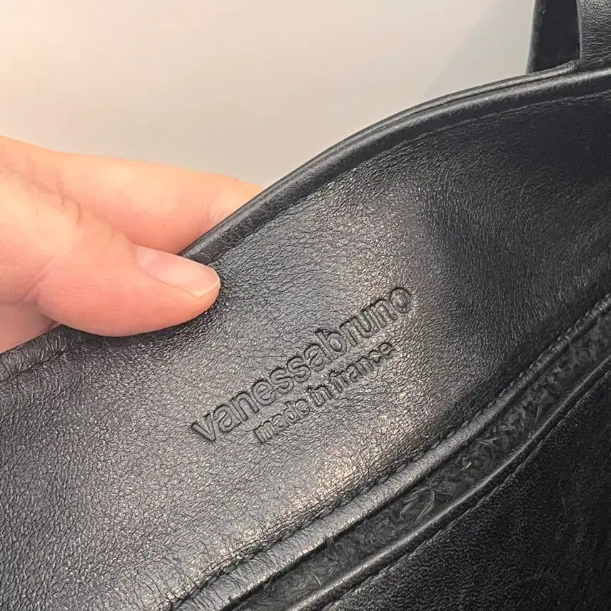 [BUNJANG] Vanessa Bruno Leather Sequin Tote Bag / [정품] 바네사브루노 가죽 스팽글 토드백