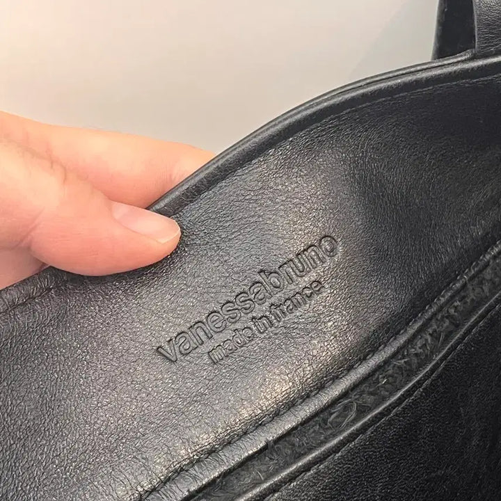 [BUNJANG] Vanessa Bruno Leather Sequin Tote Bag / [정품] 바네사브루노 가죽 스팽글 토드백