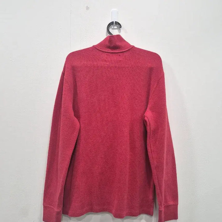 [BUNJANG] Polo Ralph Lauren Half Zip Cotton Sweatshirt / 폴로랄프로렌 레드 하프 집업 코튼  맨투맨 남성 M사이즈