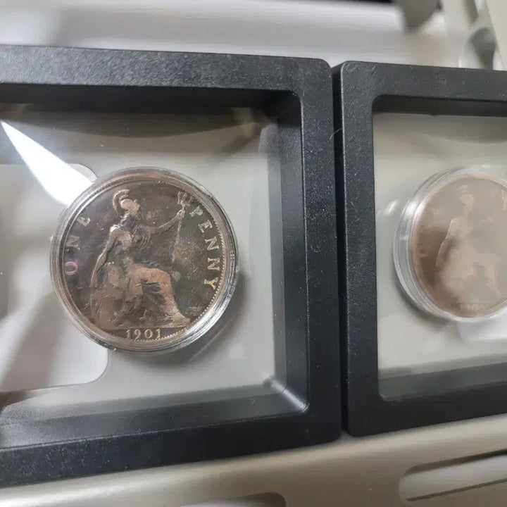 [BUNJANG] 1901 British Penny Coin Antique Coin / 1901년 영국 페니 동전 오래된 고전주화.옛날화폐