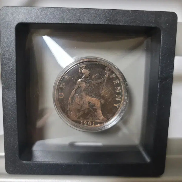 [BUNJANG] 1901 British Penny Coin Antique Coin / 1901년 영국 페니 동전 오래된 고전주화.옛날화폐