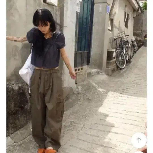 [SOLD OUT] 모래하우스 walnut cargo pants 카고 와이드 팬츠