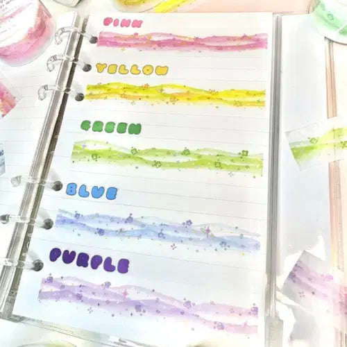 [BUNJANG] Anggu Aurora Washi Tape Set / 앙꾸 오로라 마테 5종