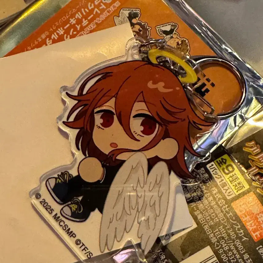 [BUNJANG] Chainsaw Man Angel Keyring / 체인소맨 천사의 악마 단순개봉 키링