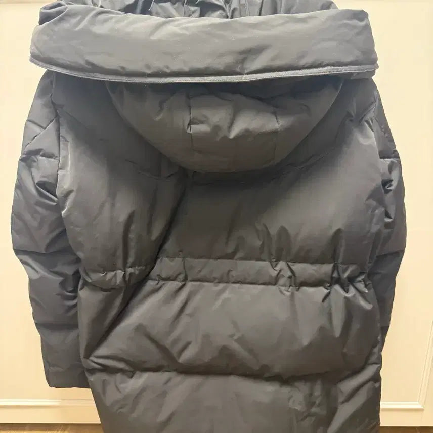 [BUNJANG] Black Fox Fur Padded Jacket / sjsj 폭스퍼 블랙 패딩