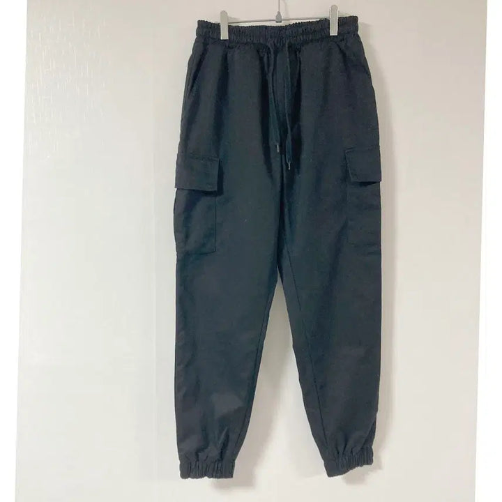 [BUNJANG] Hoho Store Black Bounding Cargo Pants L / 검정밴딩 카고바지L  호호상점