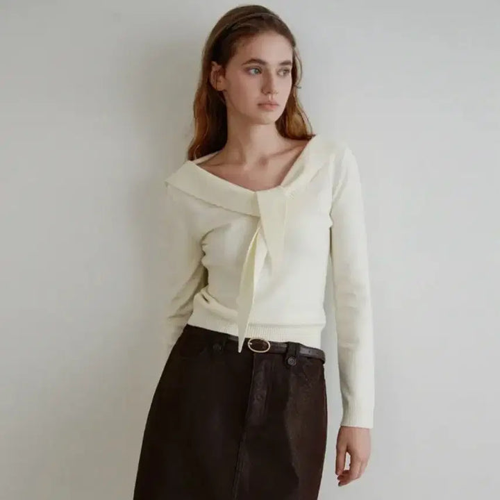 [BUNJANG] Hane Sailor Collar Knit / [하네] 세일러 카라 니트