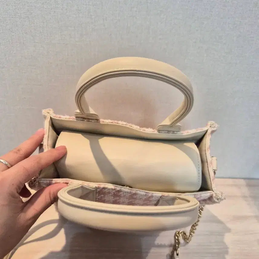 [BUNJANG] Sanrio Yume Ribbon Series Tote &amp; Cross Bag / 키티 유메리본시리즈 토트&amp;크로스
