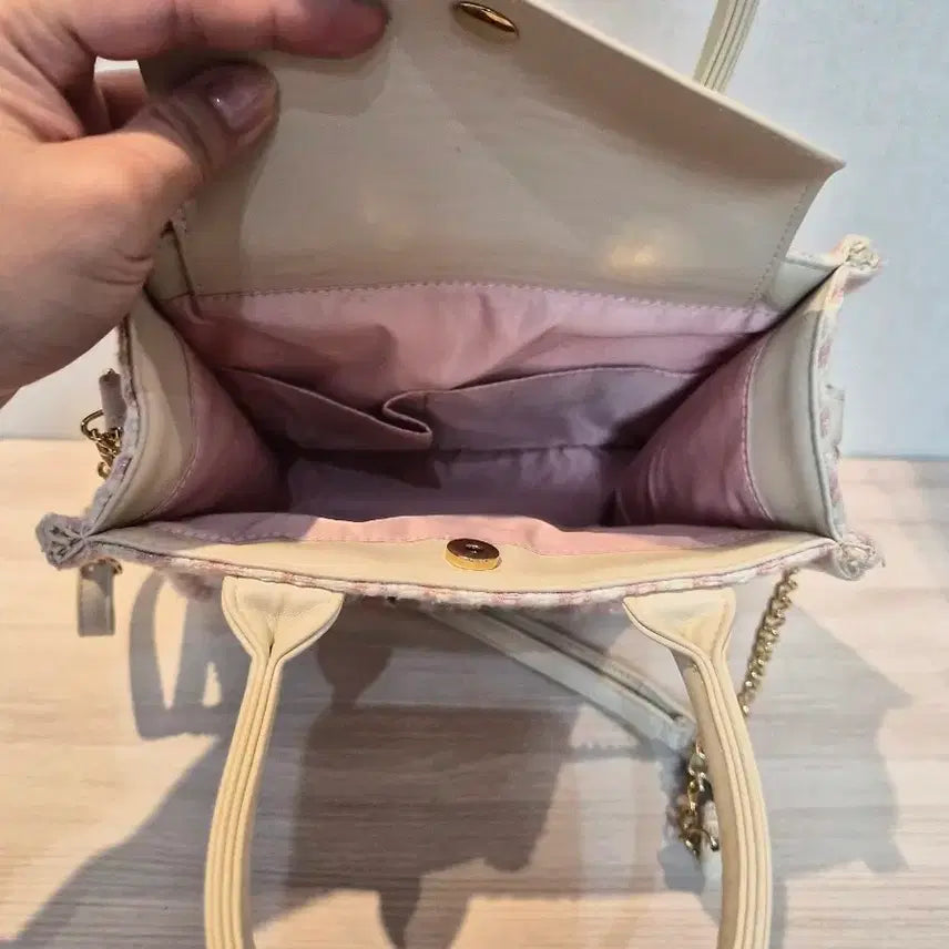 [BUNJANG] Sanrio Yume Ribbon Series Tote &amp; Cross Bag / 키티 유메리본시리즈 토트&amp;크로스