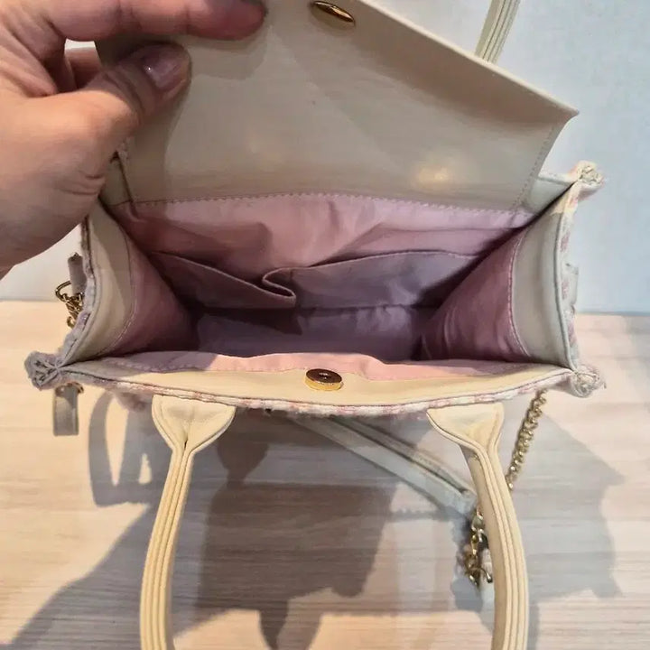 [BUNJANG] Sanrio Yume Ribbon Series Tote &amp; Cross Bag / 키티 유메리본시리즈 토트&amp;크로스