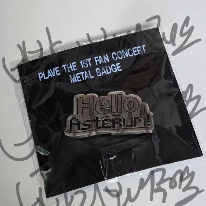 [BUNJANG] PLAVE First Fan-Con Badge (Sealed) / 플레이브 plave 첫 팬콘뱃지 (미개봉)