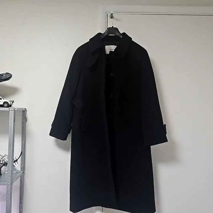 [BUNJANG] KIIMUIR Long Coat Black / <반값>키뮤어 롱코트 블랙