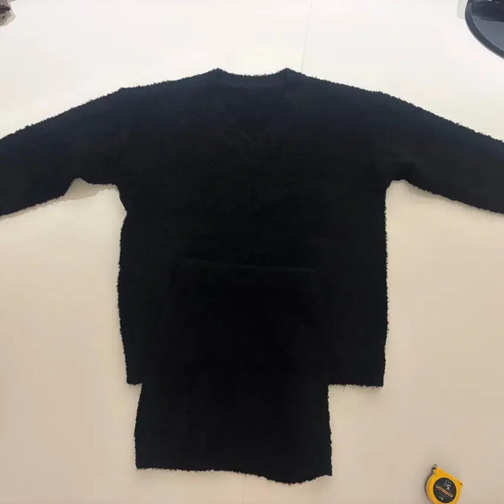 [BUNJANG] Unbranded Knit Two-Piece Set / 부클 니트 투피스 브이넥니트 니트치마 니트원피스 새상품급