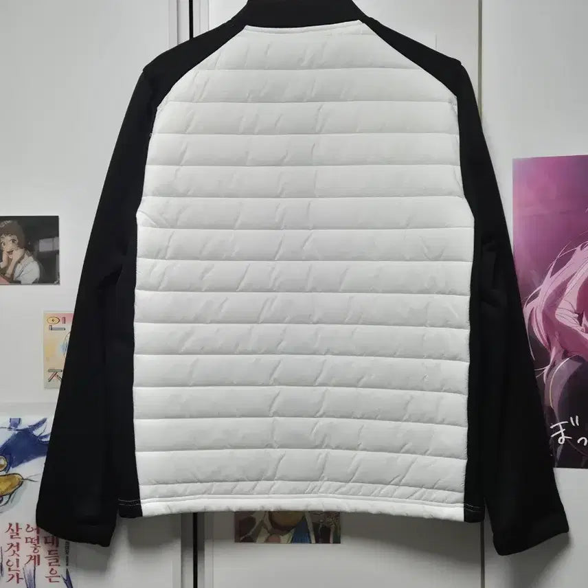 [BUNJANG] Unused Lightweight Color Block Padded Jacket / [미사용] 배색 디자인 경량패딩 스포츠 패딩 자켓