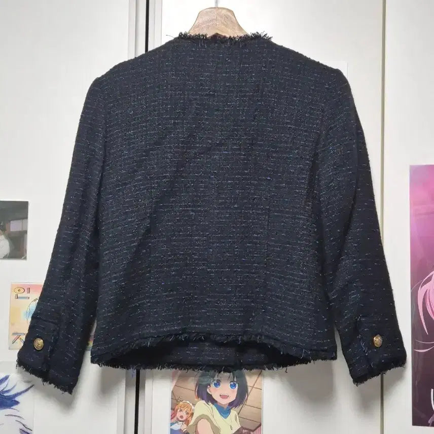 [BUNJANG] Vintage Tweed Jacket / 일본 빈티지 트위드 자켓 정장 여성의류 벼룩 긴팔