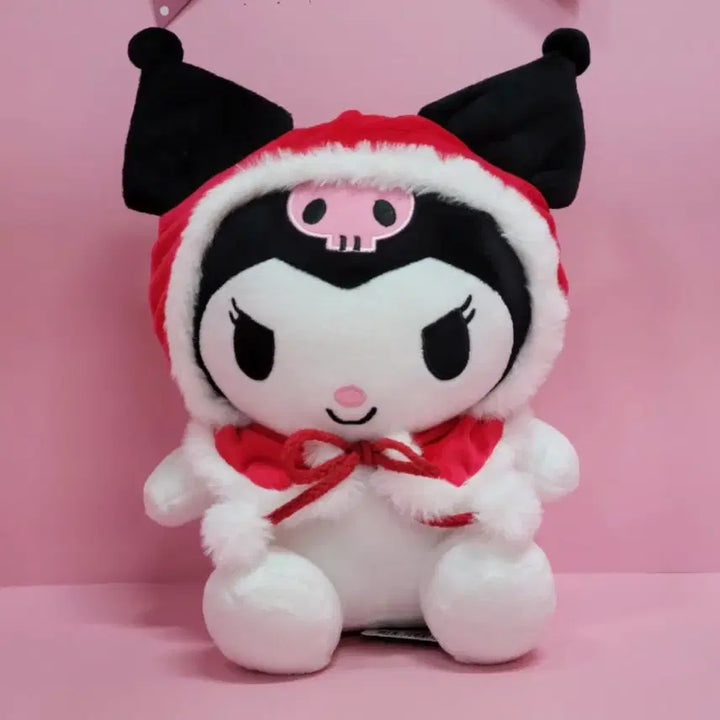 [BUNJANG] Kuromi Red Riding Hood 25cm Doll / (새상품/정품) 빨간망토 쿠로미 25cm 인형