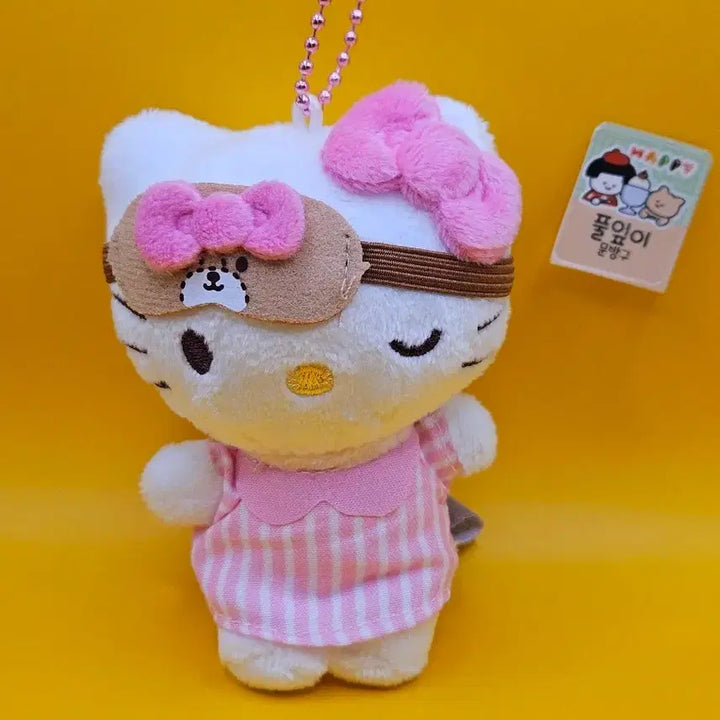 [BUNJANG] Hello Kitty Sleeping Keyring / 헬로키티 꿀잠 키링. 새상품
