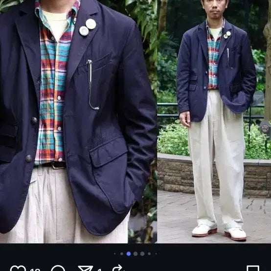 [SOLD OUT] 엔지니어드가먼츠 x 빔즈플러스 미드필드 자켓 xl
