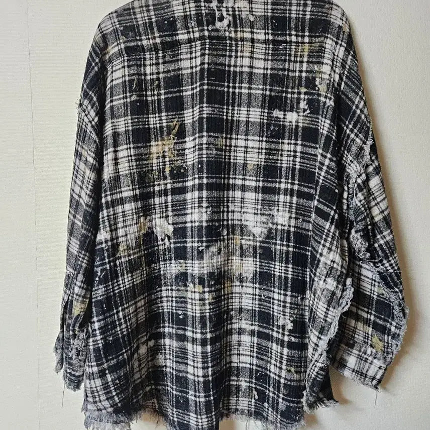 [SOLD OUT] R13 페인티드 체크셔츠 M사이즈
