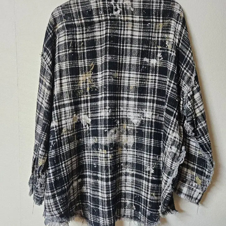 [SOLD OUT] R13 페인티드 체크셔츠 M사이즈