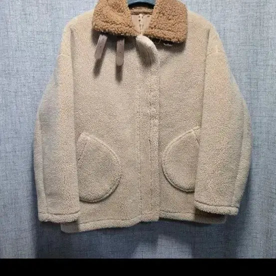 [BUNJANG] Studio Tomboy Shearling Jacket / 새상품)스튜디오톰보이 무스탕 68000원 정가20만원대 오버핏 양털자켓