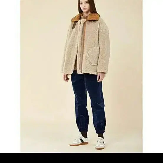 [BUNJANG] Studio Tomboy Shearling Jacket / 새상품)스튜디오톰보이 무스탕 68000원 정가20만원대 오버핏 양털자켓