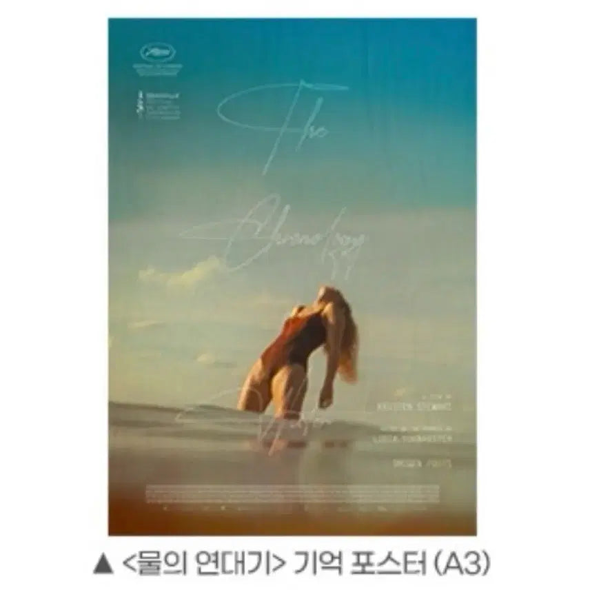 [BUNJANG] Call Me By Your Name Memory Poster / [영화 굿즈] 물의연대기 기억 포스터