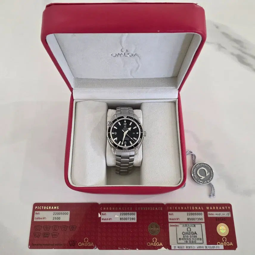 [BUNJANG] Omega Seamaster Planet Ocean Solid Caseback 2200.50.00 / 오메가 씨마스터 플래닛오션 솔리드백 2200.50.00