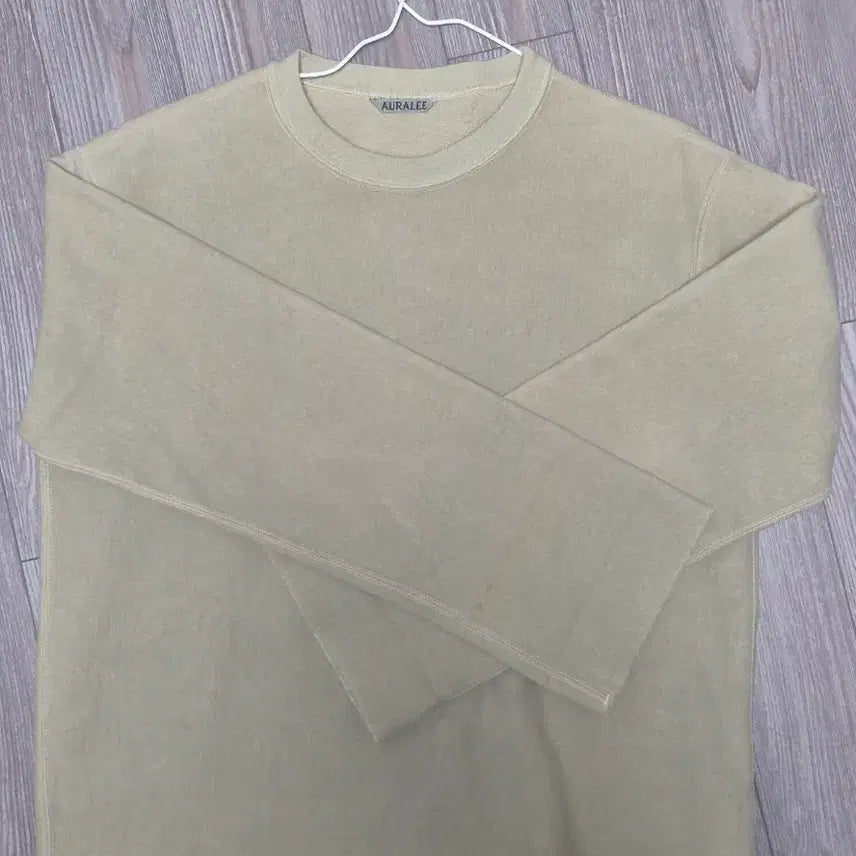 [BUNJANG] Auralee Cut-Off Sweatshirt / 오라리 컷오프 스웻셔츠