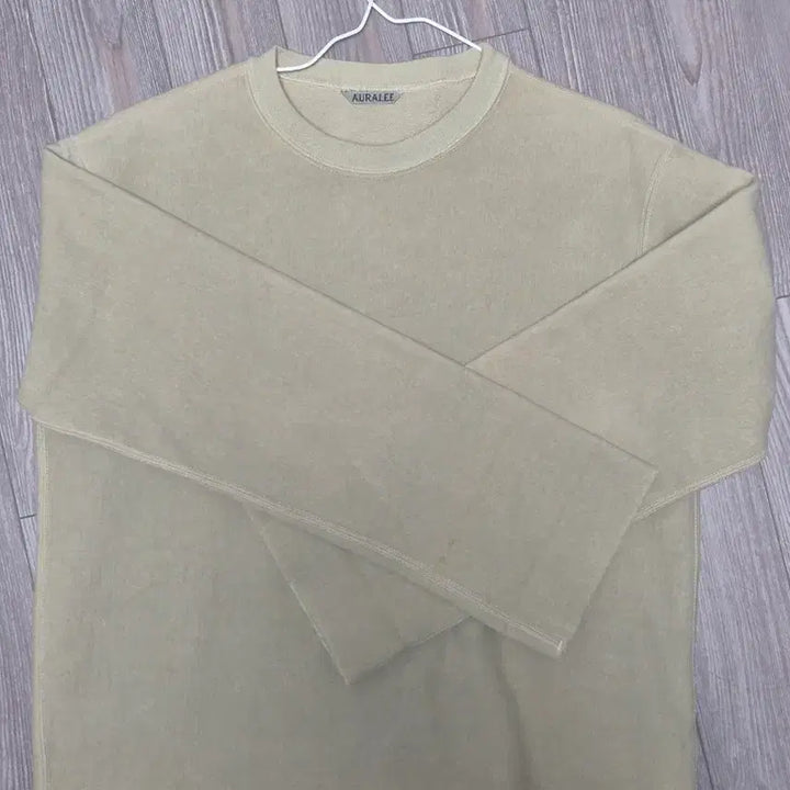 [BUNJANG] Auralee Cut-Off Sweatshirt / 오라리 컷오프 스웻셔츠