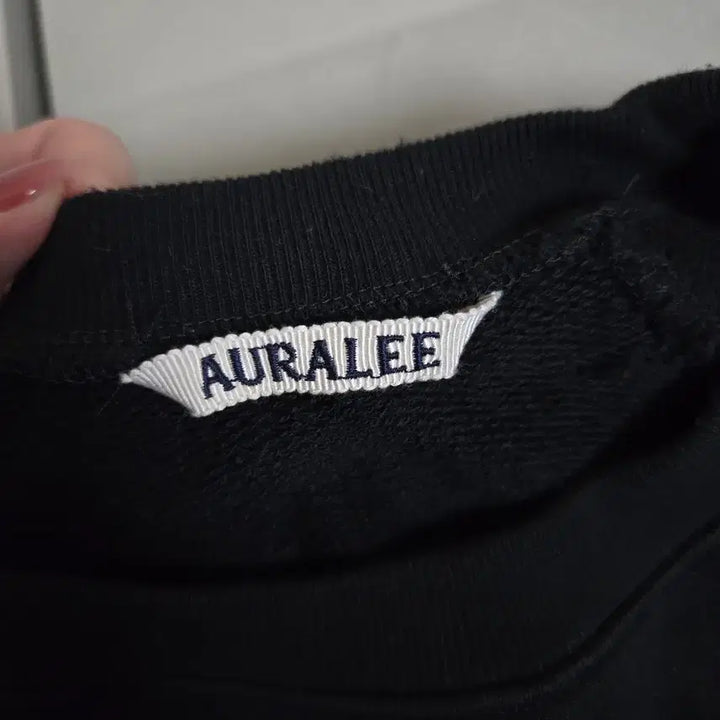 [BUNJANG] Auralee String Hem Sweatshirt / 오라리 밑단 스트링 맨투맨 Auralee