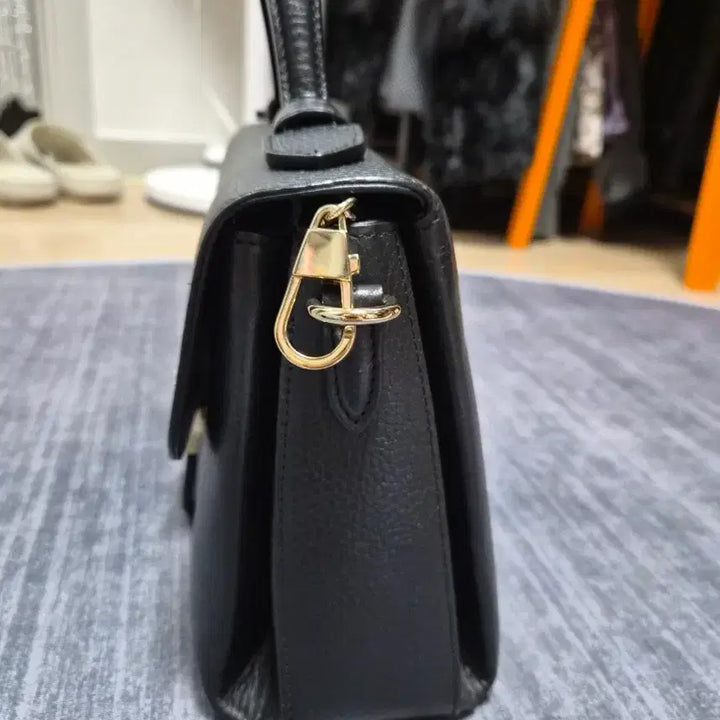 [BUNJANG] Gucci Interlocking Top Handle Tote Bag / 구찌 인터로킹 탑핸들 블랙 가방