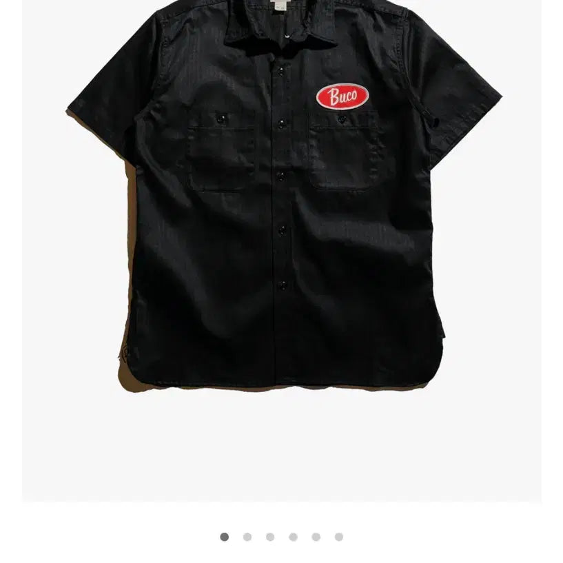 [BUNJANG] Buco HBT Pin-up Girl Short Sleeve Work Shirt / 부코 HBT 핀업걸 반팔 워크 셔츠 XL~XXL