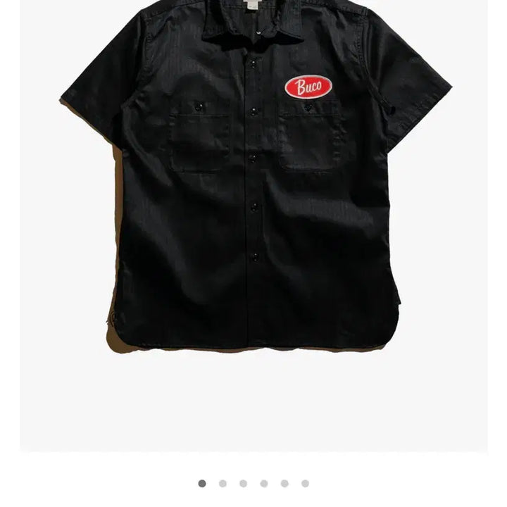 [BUNJANG] Buco HBT Pin-up Girl Short Sleeve Work Shirt / 부코 HBT 핀업걸 반팔 워크 셔츠 XL~XXL