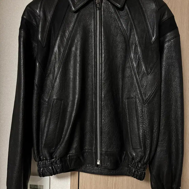 [BUNJANG] RECTO Lucas Leather Jacket M / 렉토 루카스 레더 자켓 M
