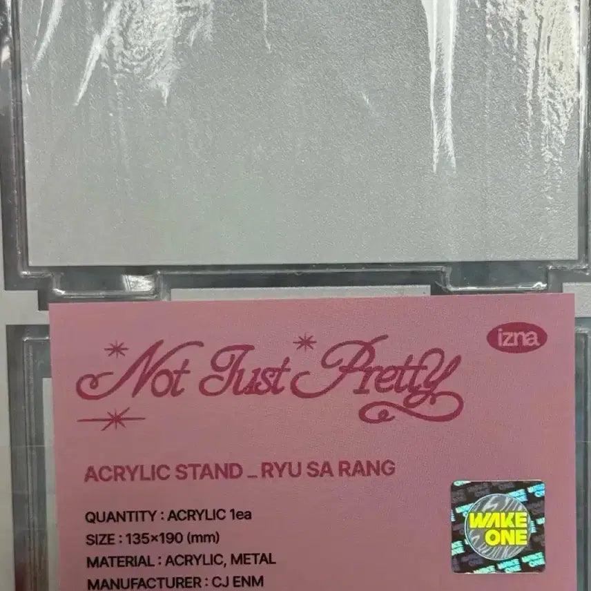 [BUNJANG] Iz*One Yujin Acrylic Stand Keyring / 이즈나 팬콘 엠디 유사랑 아크릴 스탠드 키링