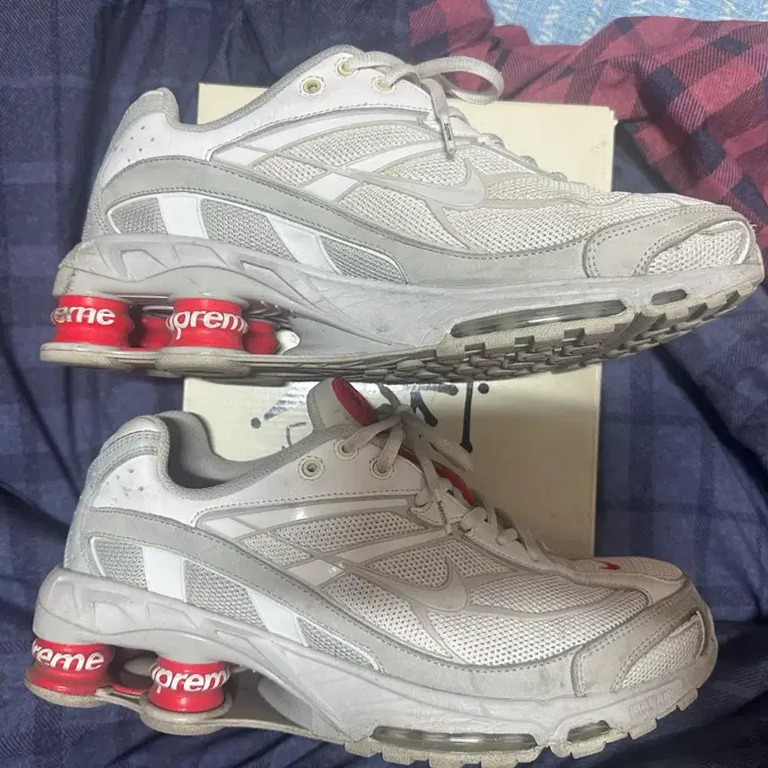 [BUNJANG] Nike x Supreme Shox Ride 2 SP / 나이키 x 슈프림 샥스 라이드 2 SP 화이트