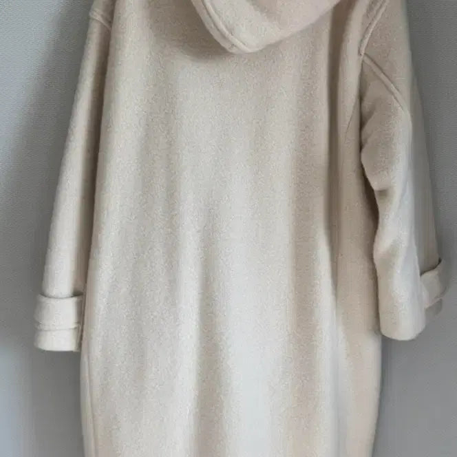 [BUNJANG] VERGAMOT Ivory Hooded Duffle Coat / 베르가못 후드 더플 코트 아이보리