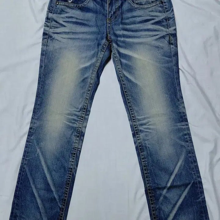 [BUNJANG] Lolita Jeans Sequin Star Applique Denim / [XS] 로리타 진(Lolita Jeans) 시퀸 스타 와펜 데님