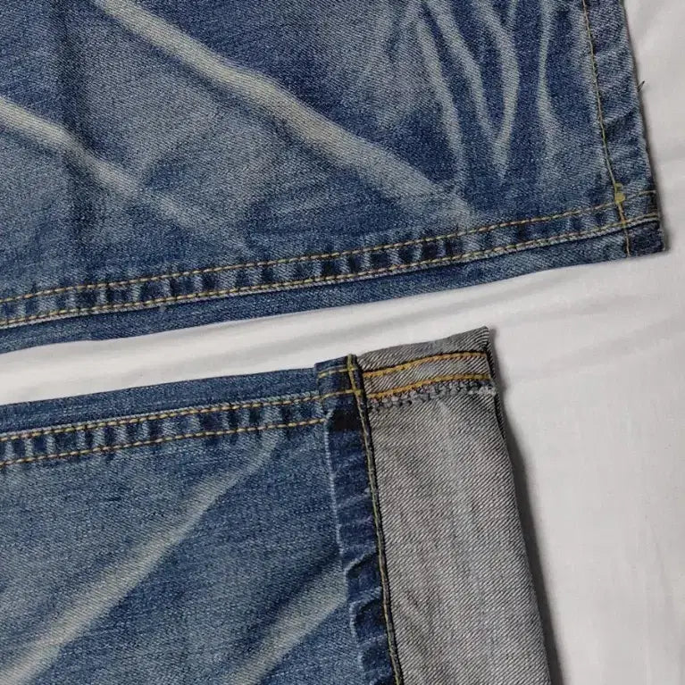 [BUNJANG] Lolita Jeans Sequin Star Applique Denim / [XS] 로리타 진(Lolita Jeans) 시퀸 스타 와펜 데님