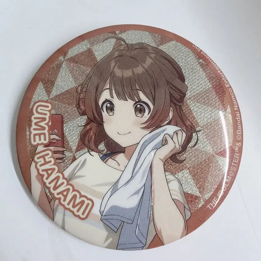 [BUNJANG] Hanami Ume Badge / 학원아이돌마스터 학원마스 가쿠마스 하나미 우메 뱃지 굿즈 배지