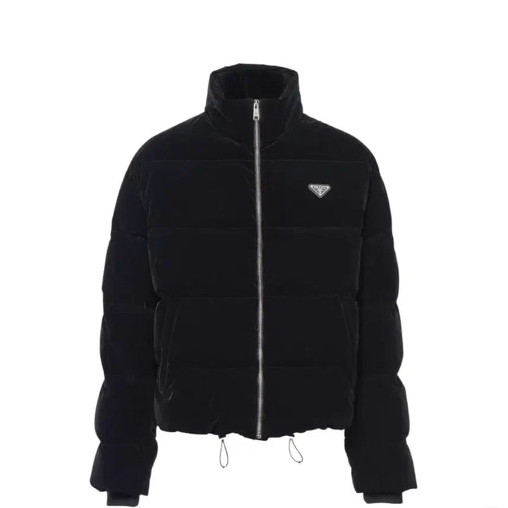 [BUNJANG] Prada Velvet Padded Jacket / [L] 프라다 벨벳 패딩 블랙(SGC407)