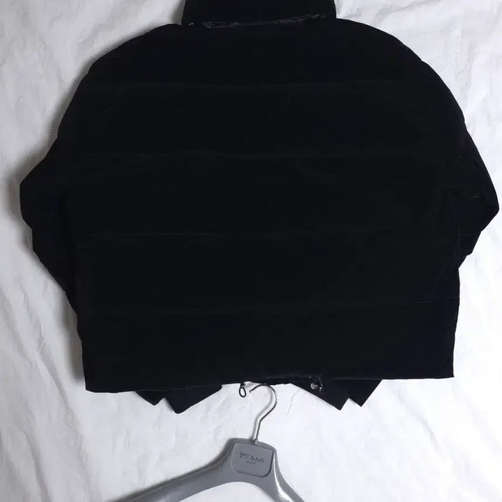 [BUNJANG] Prada Velvet Padded Jacket / [L] 프라다 벨벳 패딩 블랙(SGC407)