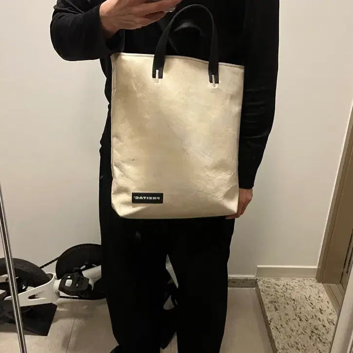 [BUNJANG] Freitag Leland Ivory Shoulder Bag / (땡처리)프라이탁 리랜드 아이보리(민트택X)