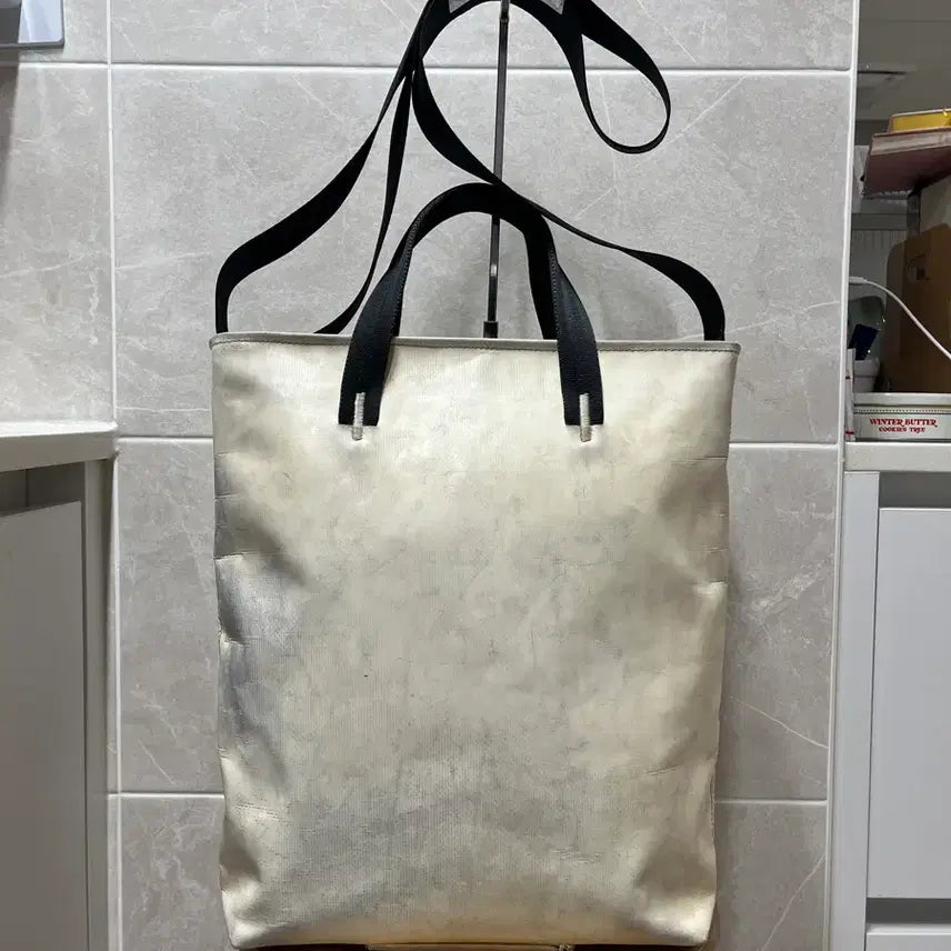 [BUNJANG] Freitag Leland Ivory Shoulder Bag / (땡처리)프라이탁 리랜드 아이보리(민트택X)