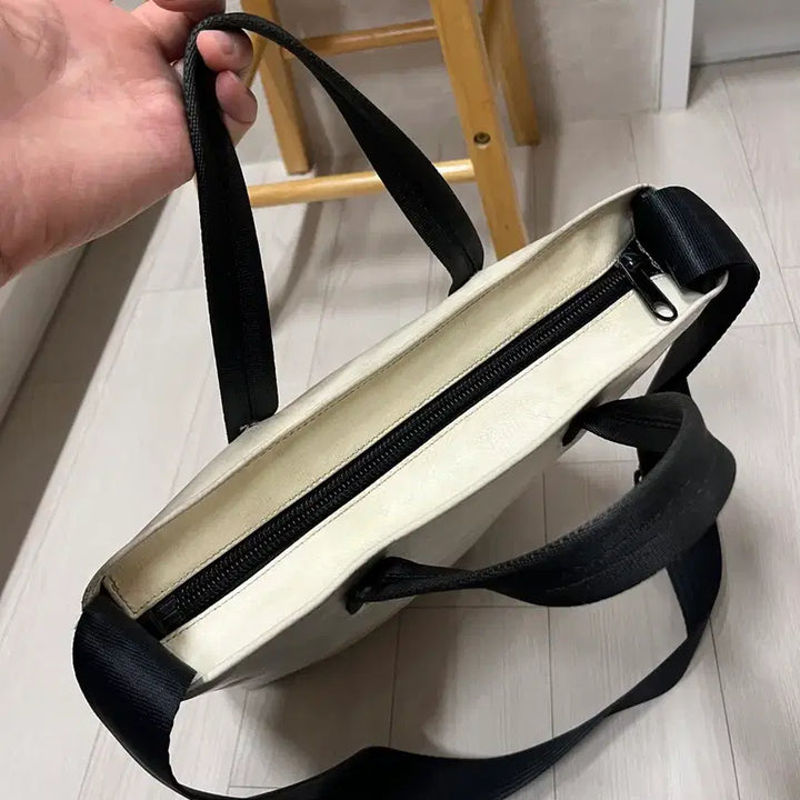 [BUNJANG] Freitag Leland Ivory Shoulder Bag / (땡처리)프라이탁 리랜드 아이보리(민트택X)