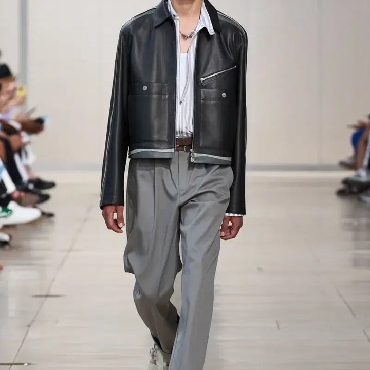 [SOLD OUT] [40FR] 에르메스 24SS 컬렉션 메인 밴딩팬츠