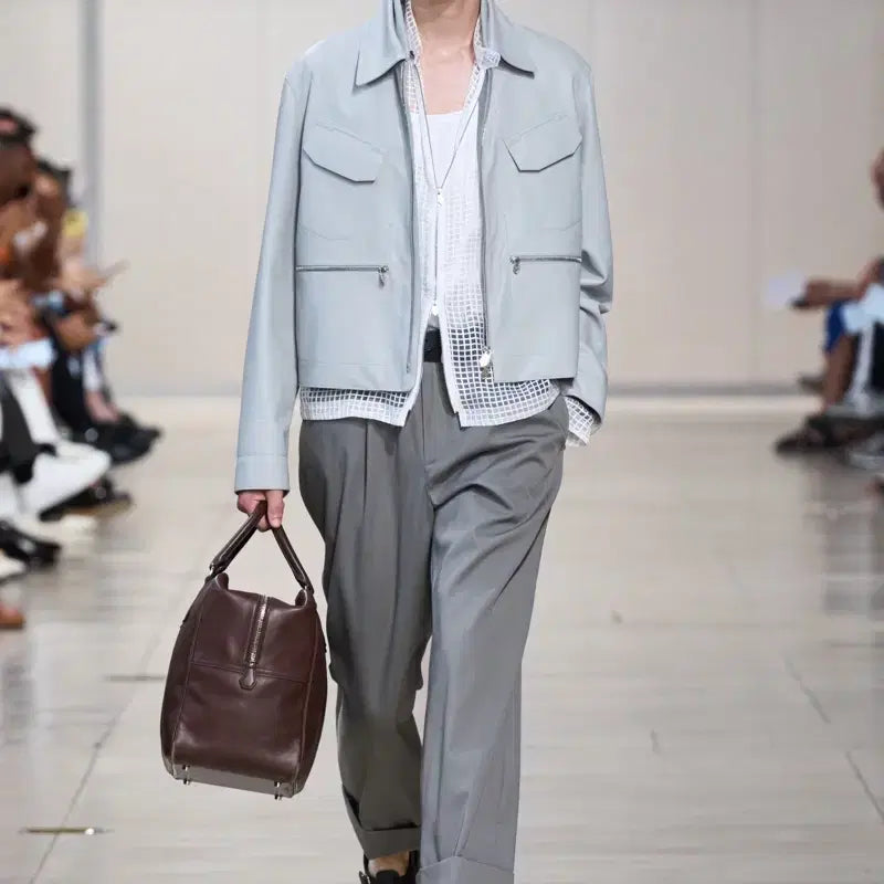 [SOLD OUT] [40FR] 에르메스 24SS 컬렉션 메인 밴딩팬츠