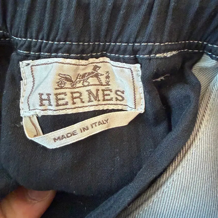 [SOLD OUT] [40FR] 에르메스 24SS 컬렉션 메인 밴딩팬츠