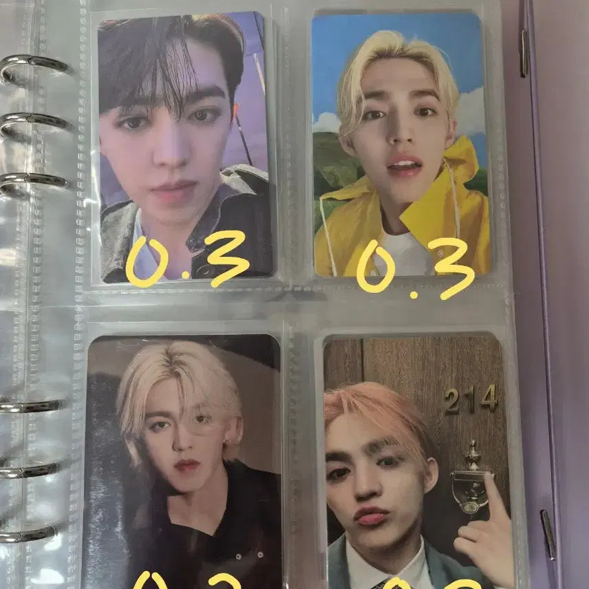 [BUNJANG] Seventeen S.Coups Photocard Bundle Set / 세븐틴 승철 에스쿱스 포토카드 일괄 판매